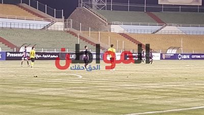 صور.. الجزيرة المطروحي يحرج بتروجت بتعادل مثير في الشوط الأول