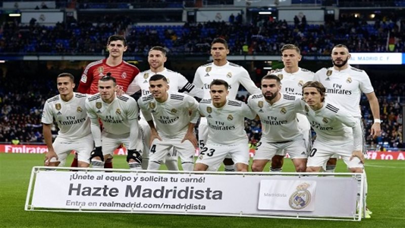 لاعبو ريال مدريد
