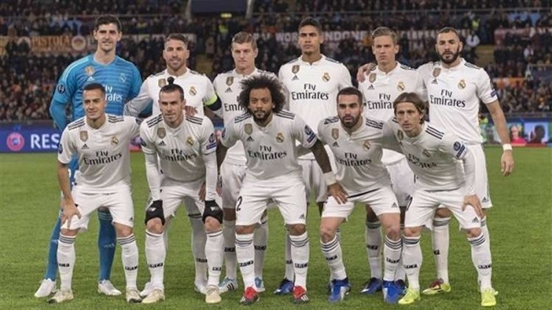 لاعبو ريال مدريد