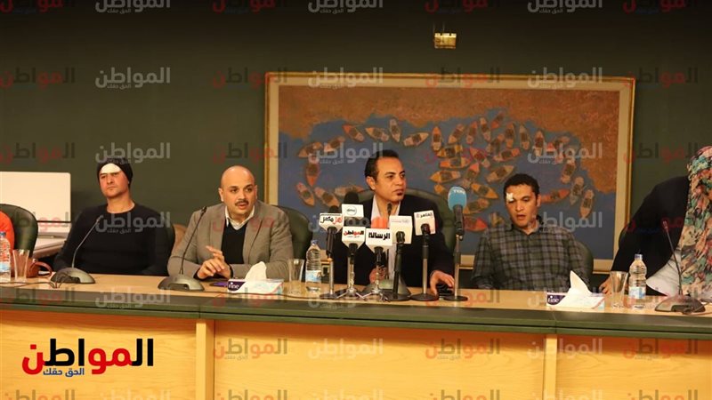 مؤتمر الصحفيين المعتدى