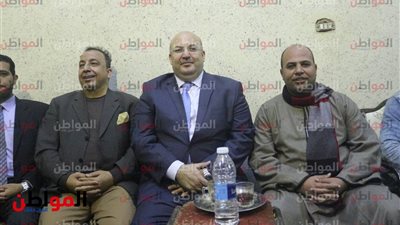 صور.. أمين التنظيم في مستقبل وطن الجيزة يحضر مؤتمر القبائل العربية في أبي النمرس
