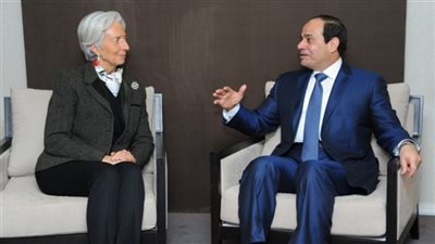 تفاصيل اتصال مديرة صندوق النقد الدولي مع الرئيس السيسي