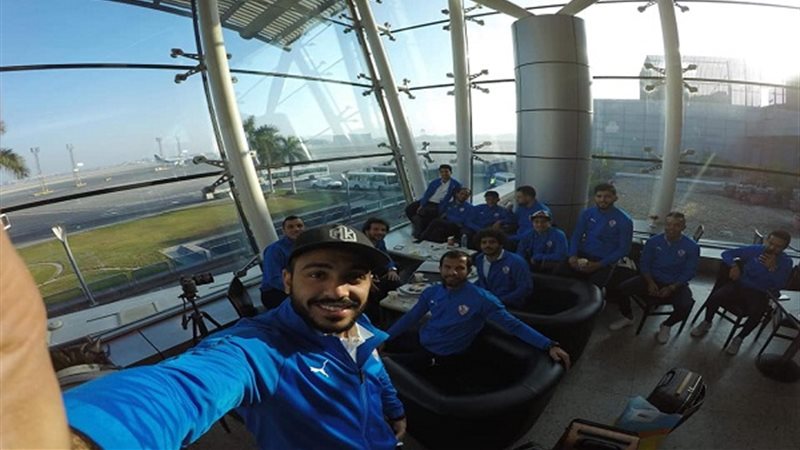 بعثة الزمالك تصل