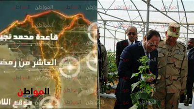فجر جديد.. فيلم تسجيلي عن مشروع الصوب الزراعية فى العاشر من رمضان