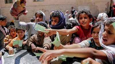 اليمن على حافة المجاعة .. 1.8 مليون طفل يواجهون سوء التغذية