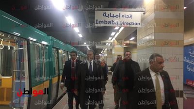  وزير النقل يرفع شعار 