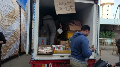 بالصور .. مستقبل وطن بالبحيرة ينظم سيارات بيع اللحوم بأسعار مخفضة في ادكو ورشيد
