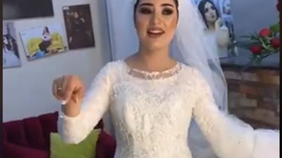مولعها فى البيوتي سنتر.. عروسه ترقص على مهرجان 