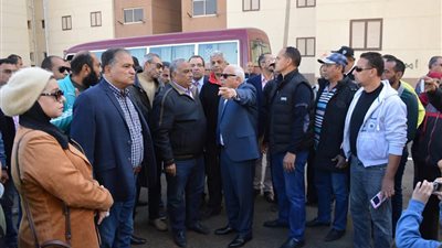 محافظ بورسعيد: تأجيل افتتاح مشروعين للاسكان لحين تلافي الملاحظات