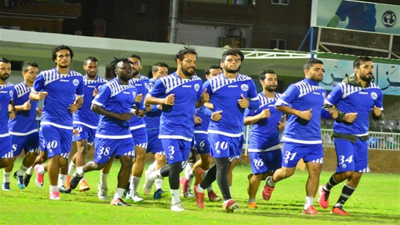 جانب من تدريبات نادى