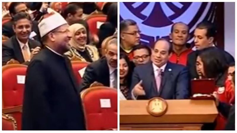 الرئيس ووزير الأوقاف