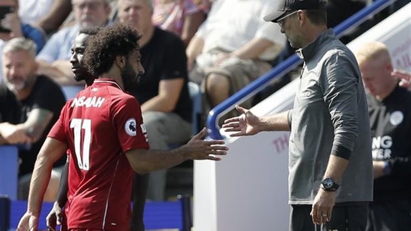 محمد صلاح لاعب ليفربول