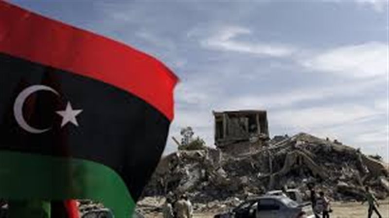 العلم الليبي 