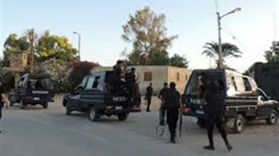 نيابة السادات بالمنوفية تعاين موقع كمين العجيزي