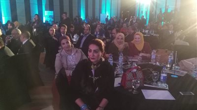 صور| تكريم وفاء عامر بالمؤتمر الصحفي لـ 
