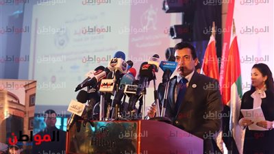 وزير الرياضة: شرف لنا اقامة مارثون زايد على الأراضى المصرية