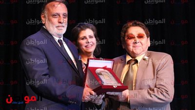 صور| تكريم أحمد فرحات بملتقى أطفال السينما المصرية