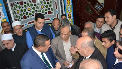 صور.. محافظ البحيرة يفتتح مسجد الزهراء بقرية الأبعادية بدمنهور