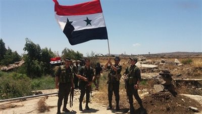 عاجل .. الجيش السوري يعلن دخول منبج ورفع العلم وسط المدينة