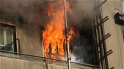 الحماية المدنية تسيطر على حريق عقار سكني في شبرا الخيمة