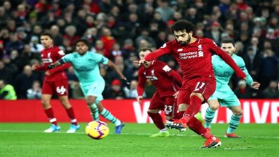 liverpool vs Arsenal محمد صلاح يصنع ويسجل ويرد على الجميع