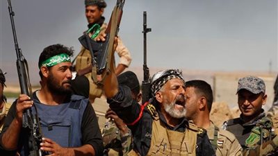  الحشد الشعبى العراقى يلاحق 