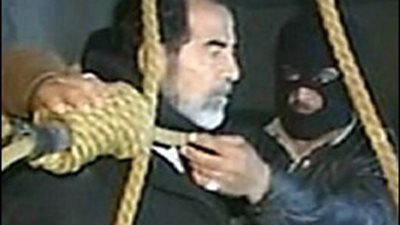  زى النهاردة عام 2006 تنفيذ حكم الإعدام بالرئيس العراقى السابق صدام حسين