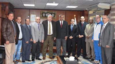 تنظيم ماراثون رياضي بجامعة السادات
