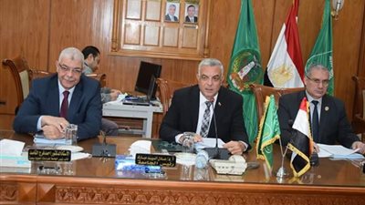 مجلس جامعة المنوفية يستعرض انجازات الجامعه خلال 2018