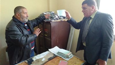 صور ..وكيل زراعة البحيرة يتفقد إدارة إيتاى البارود الزراعية