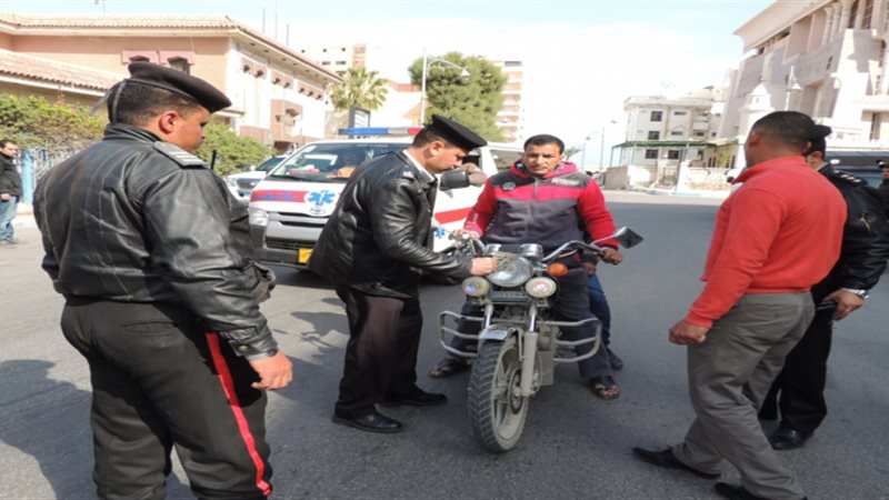 حملات مرورية مكثفة