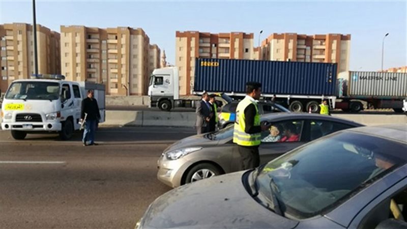 زحام مرورى أعلى دائرى