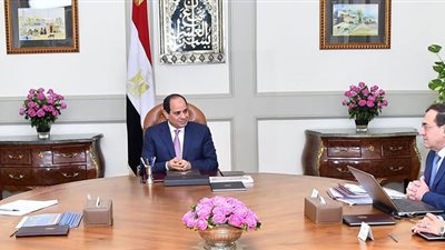 السيسي يجتمع مع وزير البترول والثروة المعدنية