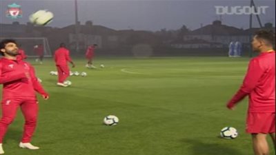  فيديو.. مهارات مصرية برازيلية بين محمد صلاح وفيرمينو في تدريب ليفربول