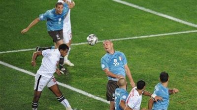 أبطال لاتنسي.. رأسية محمد حمص تقهر الطاليان في كأس العالم للقارات