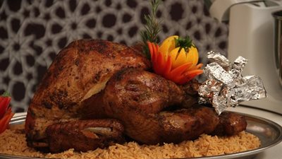 فيديو.. الشيف شربينى يقدم طريقة عمل فخدة ضاني مع الأرز بالمكسرات