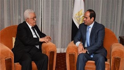 تفاصيل لقاء أبو مازن مع الرئيس السيسي اليوم.. وحضوره افتتاح مسجد الفتاح العليم الأحد