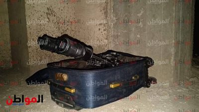 صور حقيبة قنابل عزبة الهجان أمام كنيسة العذراء وأبو سيفين