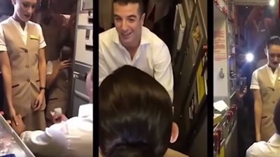 طيارة بحالها.. رد فعل صادم لمضيفة فاجأها حبيبها بالجواز 