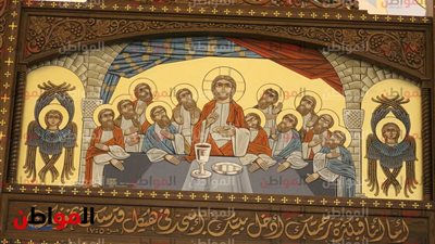صور | عدد أيقونات كاتدرائية ميلاد المسيح .. إنجاز حققه جلال زكي وهذه تفاصيل رسوماتها