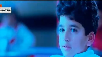 عرض فيلم تسجيلي للأطفال أثناء افتتاح مسجد الفتاح العليم وكاتدرائية ميلاد المسيح 