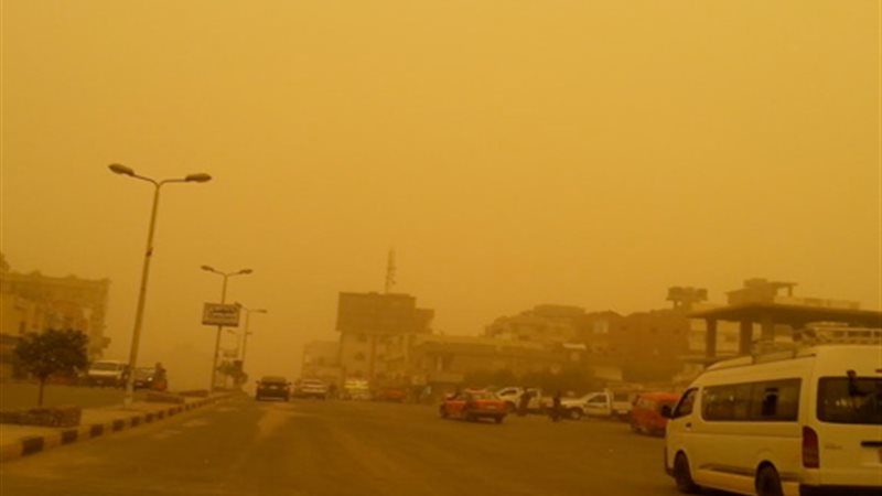 عواصف ترابية باردة