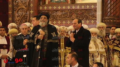 الرئيس السيسي خلال افتتاح كاتدرائية ميلاد المسيح: الفتن لا تنتهي 