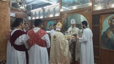 بالصور| رئيس مدينة طامية يزور كنيسة الروضة لتهنئة الأقباط بأعياد الميلاد المجيد في الفيوم