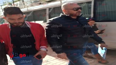 صور.. ياسر إبراهيم يصل مقر الأهلي