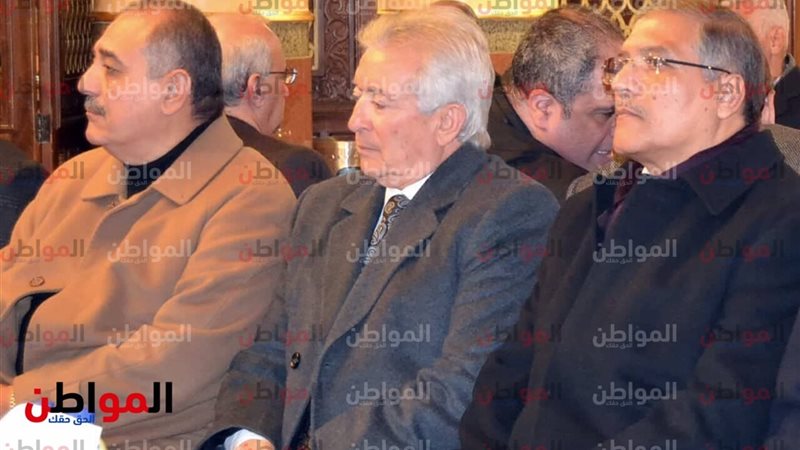 حلمي طولان يشهد عزاء