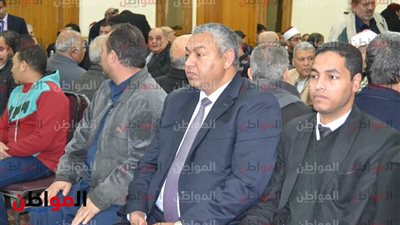 صور| محمود بكري يصل عزاء أرملة الشيخ عبد الباسط عبد الصمد
