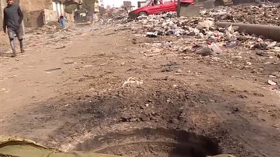 فيديو..  الصرف الصحي يتسبب في وفاة شخصين بالمرج