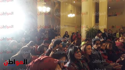 صور| استعدادات مؤتمر وزيرة الثقافة للإعلان عن تفاصيل احتفالات عام 