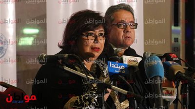 صور| وزيرة الثقافة تعلن عن تفاصيل احتفالات عام 